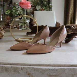 Nine west nude heels